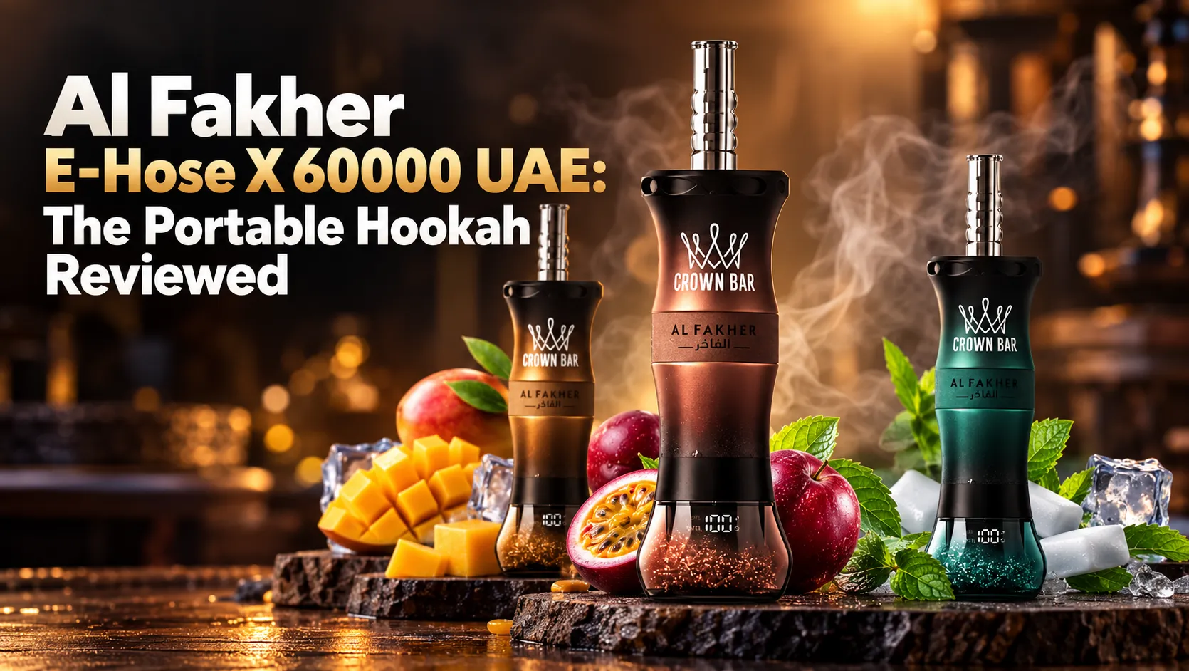 Al Fakher E-Hose X 60000 UAE: The Portable Hookah Reviewed